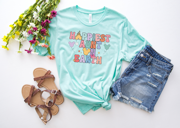 Happiest Aunt On Earth Shirt