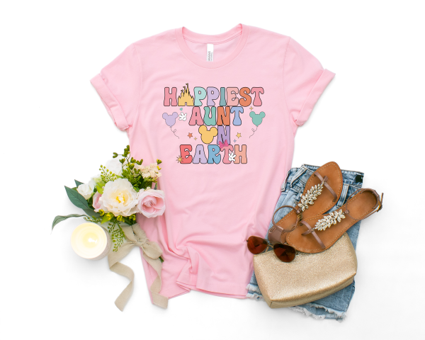 Happiest Aunt On Earth Shirt