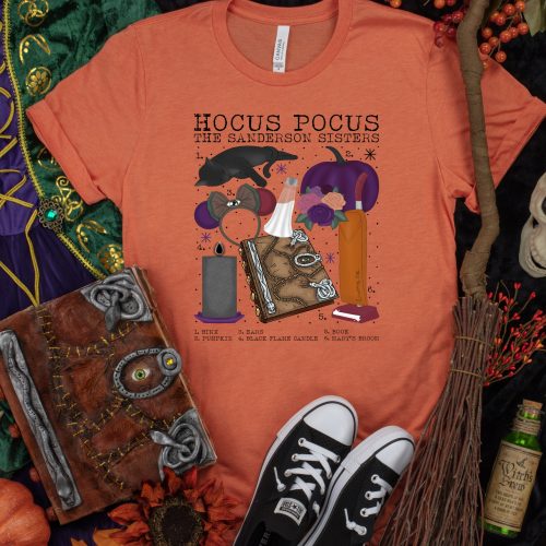 Hocus Pocus Chart Shirt