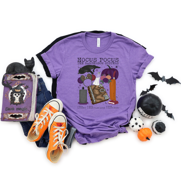 Hocus Pocus Chart Shirt