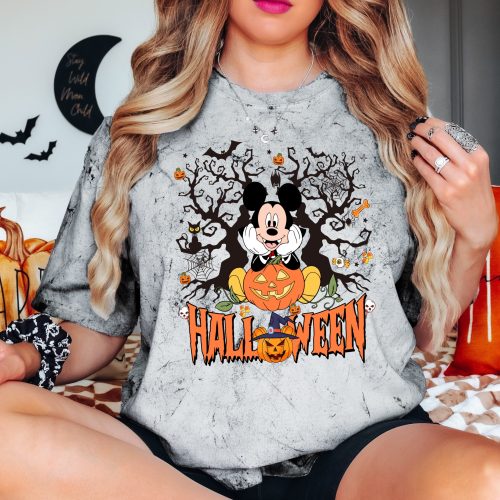 Mickey Halloween Comfort Colors Colorblast Shirt