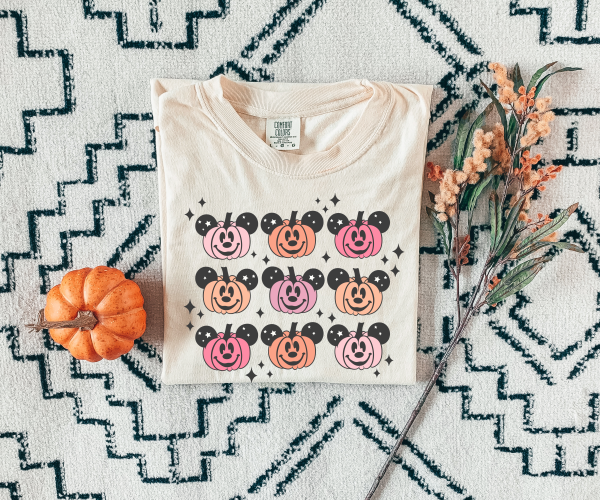 Mickey Pumpkins Comfort Colors Shirt