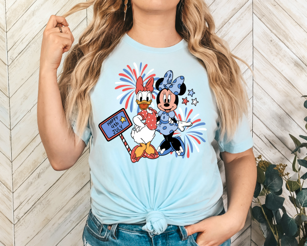 Minnie & Daisy 4th Of July Shirt