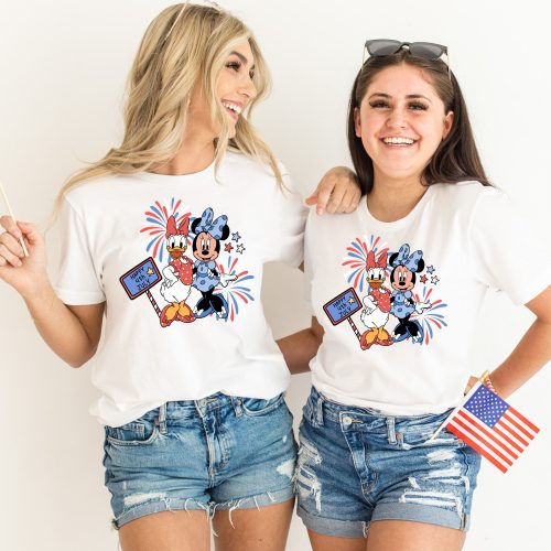 Minnie & Daisy 4th Of July Shirt