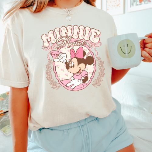 Minnie Mouse Coquette Comfort Colors Shirt