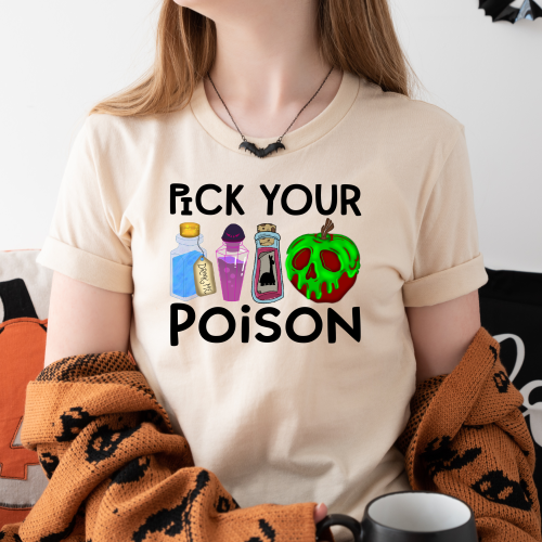 Pick Your Poison Shirt-Toddler & Youth