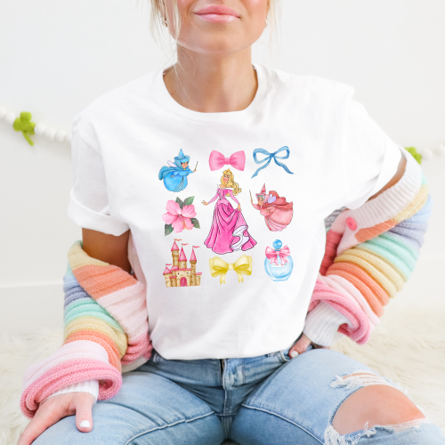 Sleeping Beauty Coquette Shirt