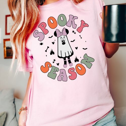 Spooky Season Minnie Mouse Halloween Comfort Colors Shirt