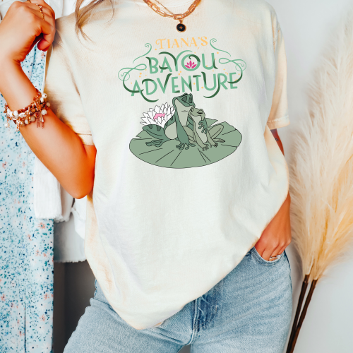 Tiana’s Bayou Adventure Comfort Colors Shirt