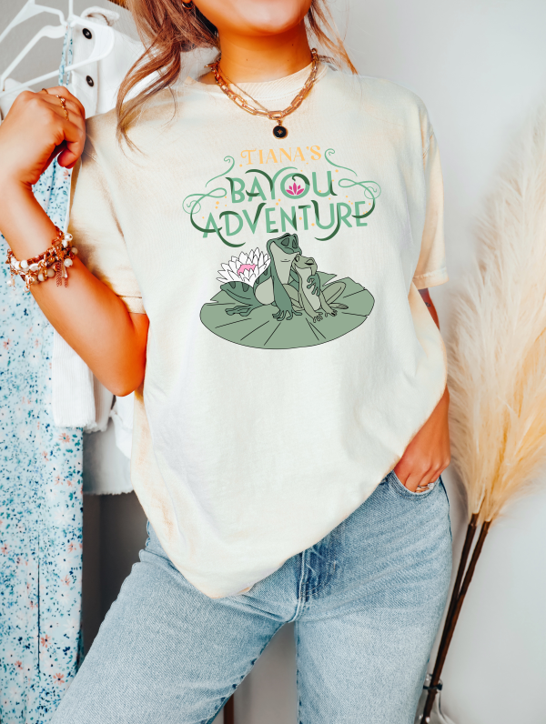 Tiana's Bayou Adventure Comfort Colors Shirt