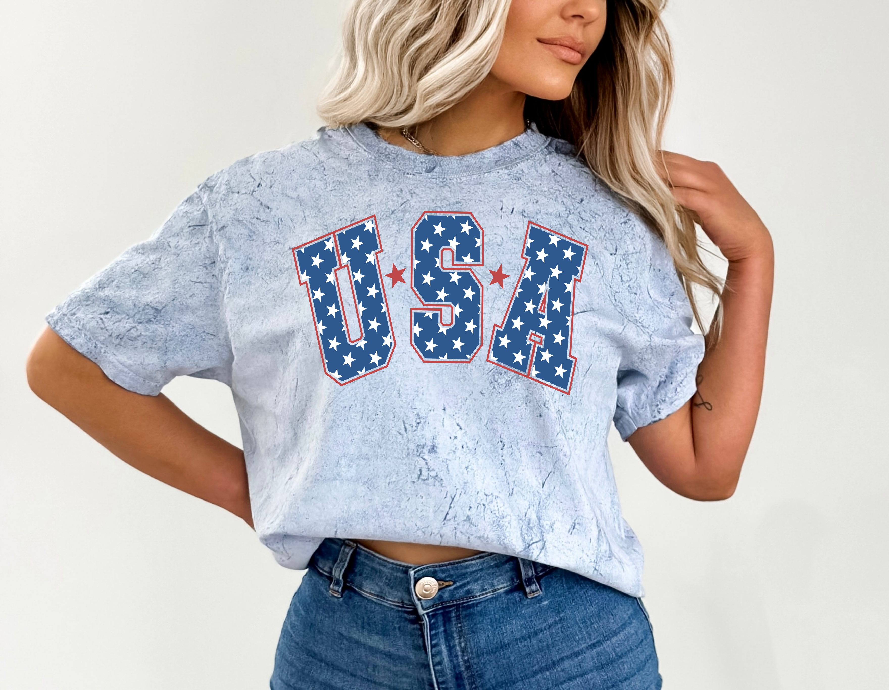 USA Patriotic Comfort Colors Shirt