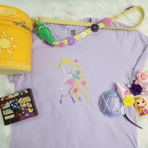 Rapunzel Embroidered Shirt