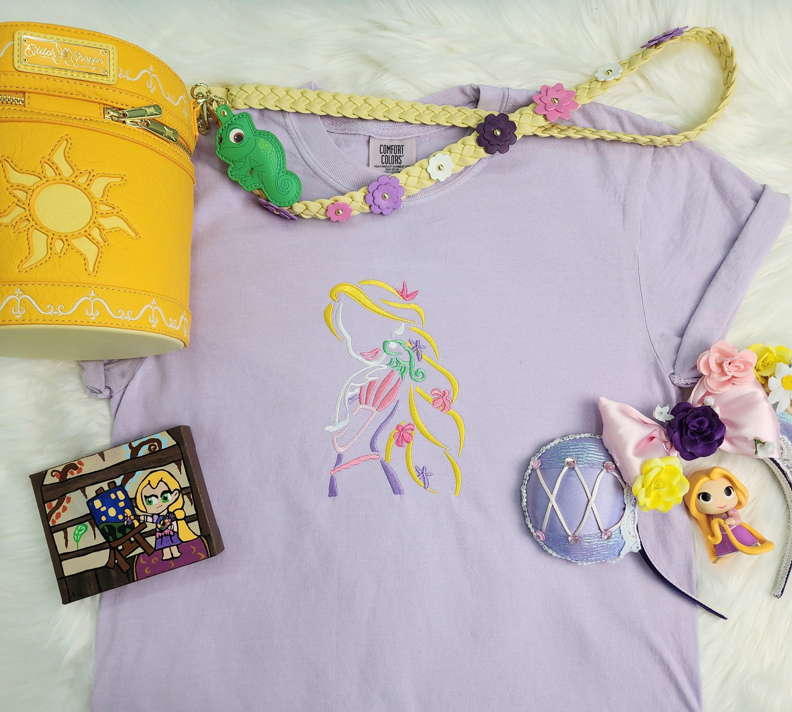 Rapunzel Embroidered Shirt