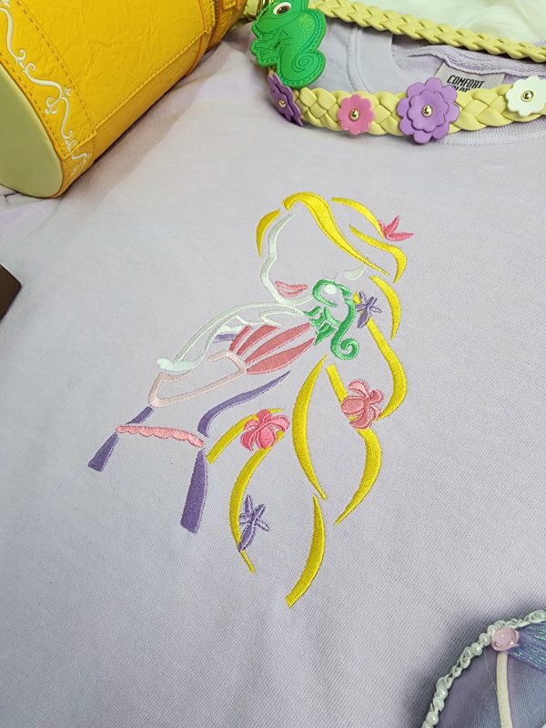 Rapunzel Embroidered Shirt