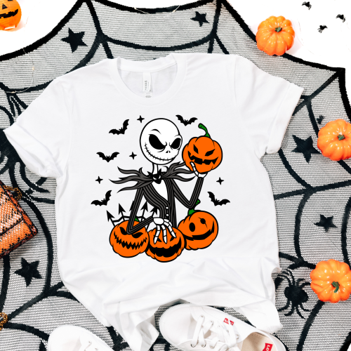 Jack Skellington with Pumpkins Shirt