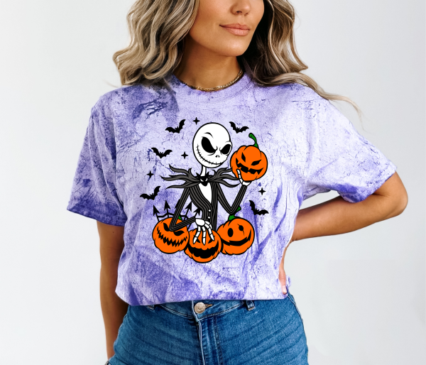 Jack Skellington with Pumpkins Shirt