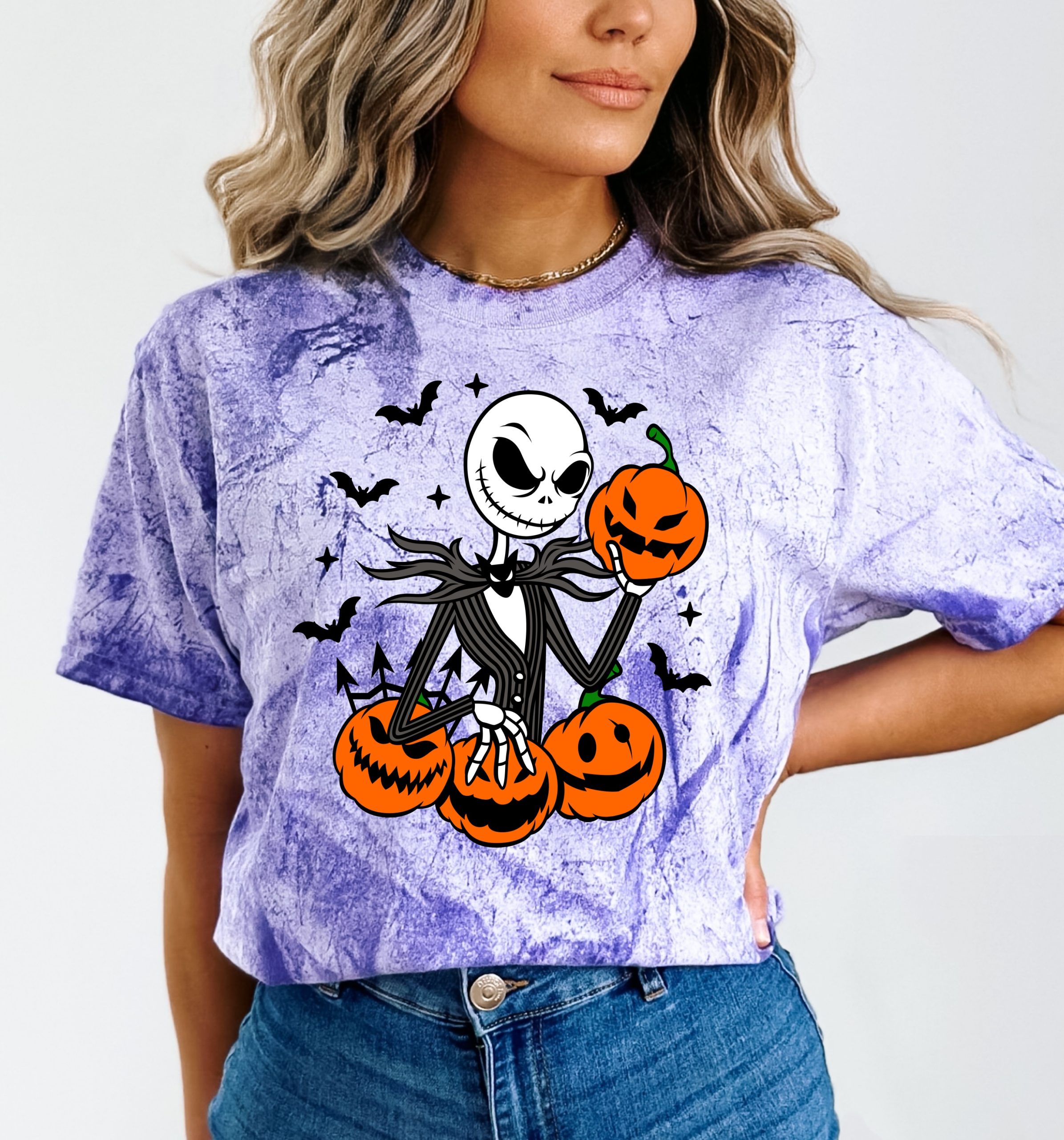 Jack Skellington with Pumpkins Shirt