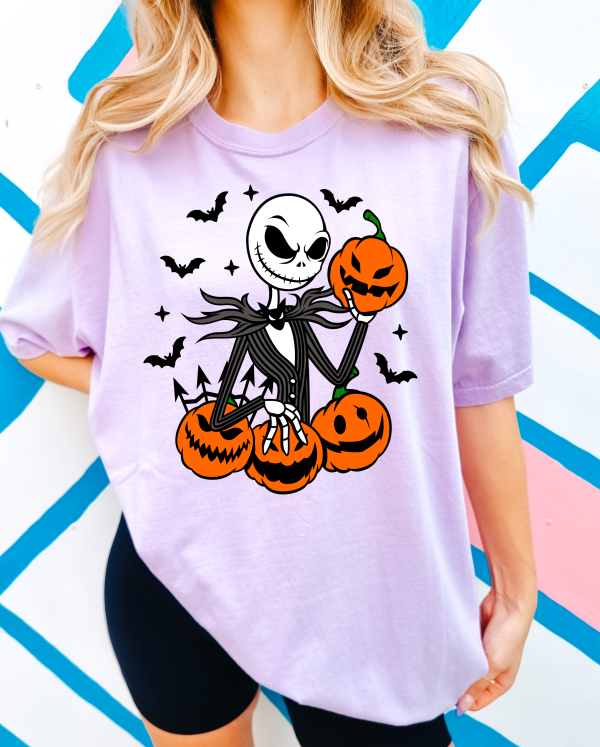 Jack Skellington with Pumpkins Shirt