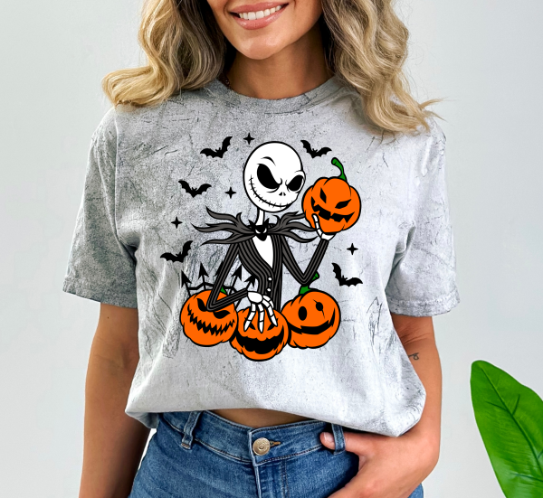 Jack Skellington with Pumpkins Shirt