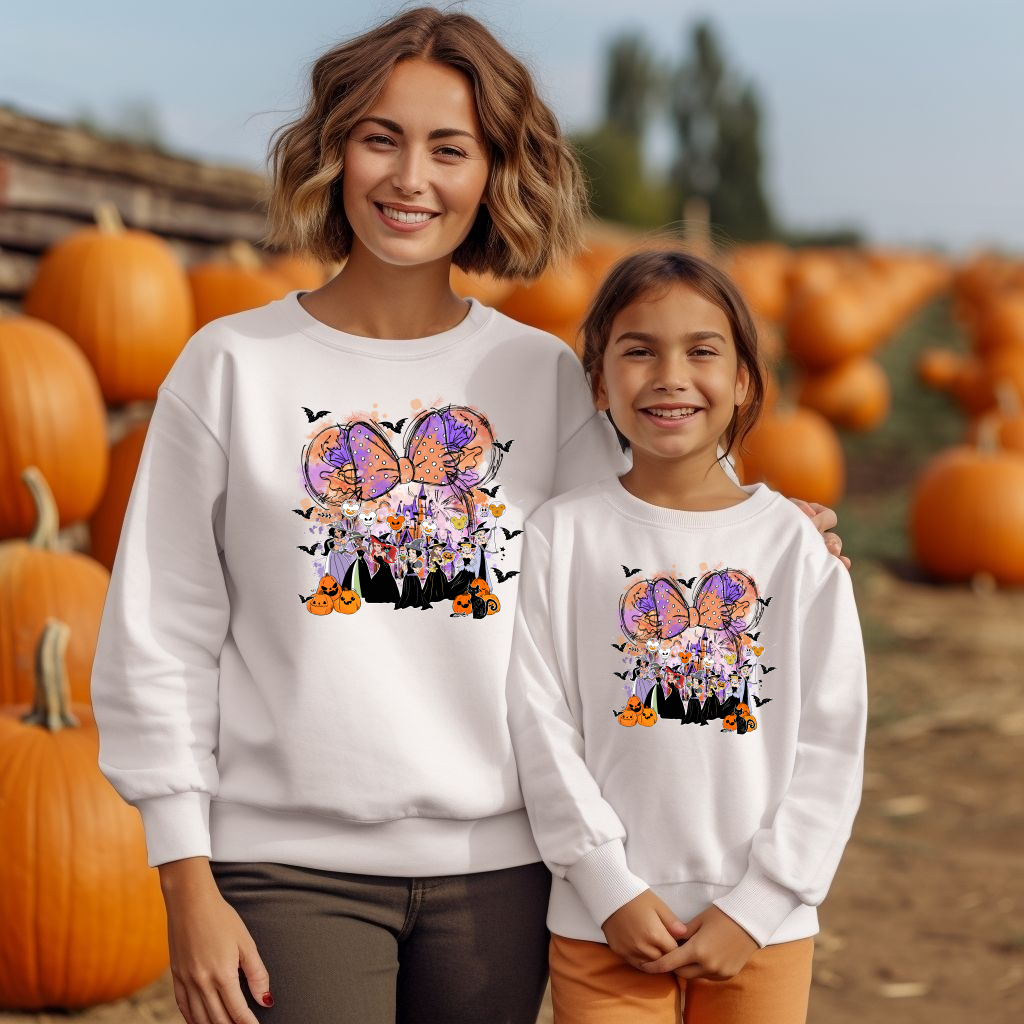 Minnie Mouse Disney Princess Halloween Sweatshirt