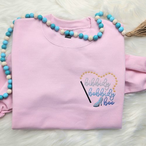 Bibbidy Bobbiby Boo Embroidered Sweatshirt