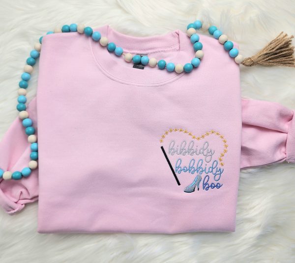 Bibbidy Bobbiby Boo Embroidered Sweatshirt