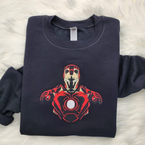 Iron Man Embroidered Sweatshirt