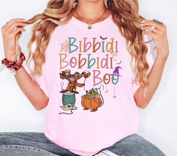 Bibbidi Bobbidi Boo Jaq And Gus Shirt