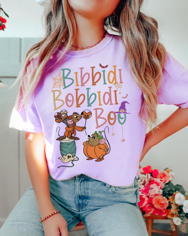 Bibbidi Bobbidi Boo Jaq And Gus Shirt