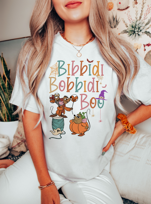 Bibbidi Bobbidi Boo Jaq And Gus Shirt