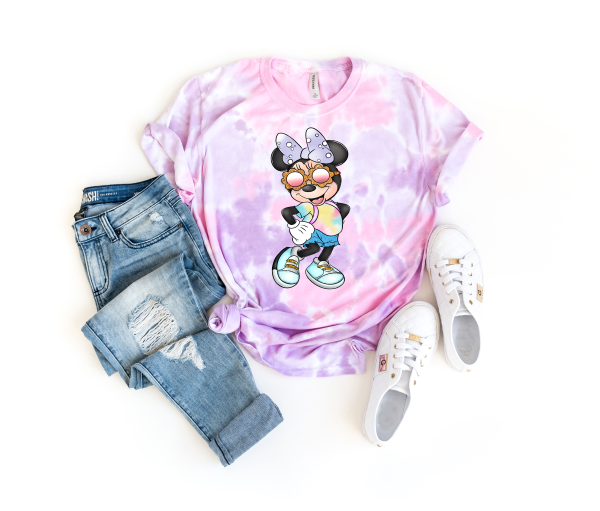 Minnie Mouse Tie Dye Shirt