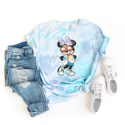 Minnie Mouse Tie Dye Shirt