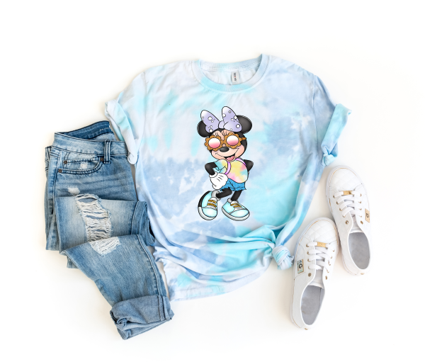 Minnie Mouse Tie Dye Shirt