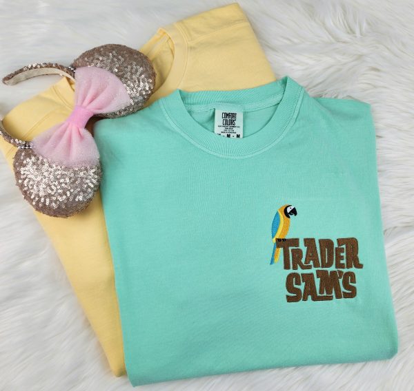 Trader Sams Embroidered Shirt