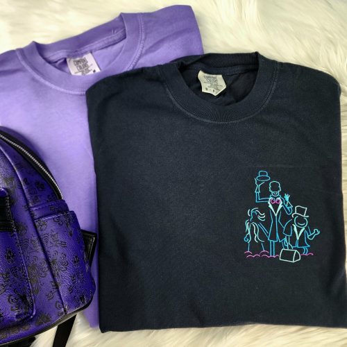 Hitchhiking Ghosts Embroidered Tshirt