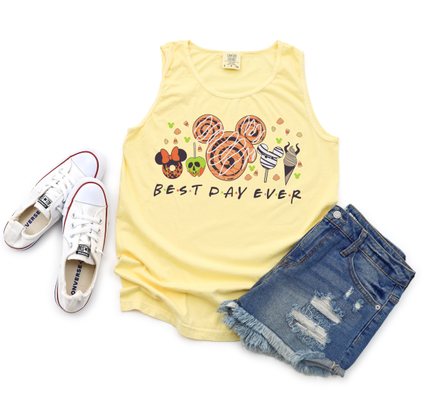 Best Day Ever Halloween Snacks Tank Top