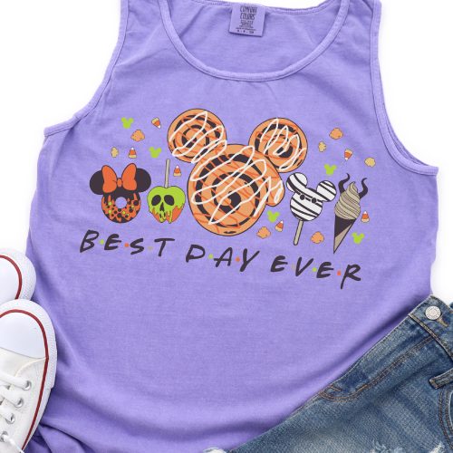 Best Day Ever Halloween Snacks Tank Top