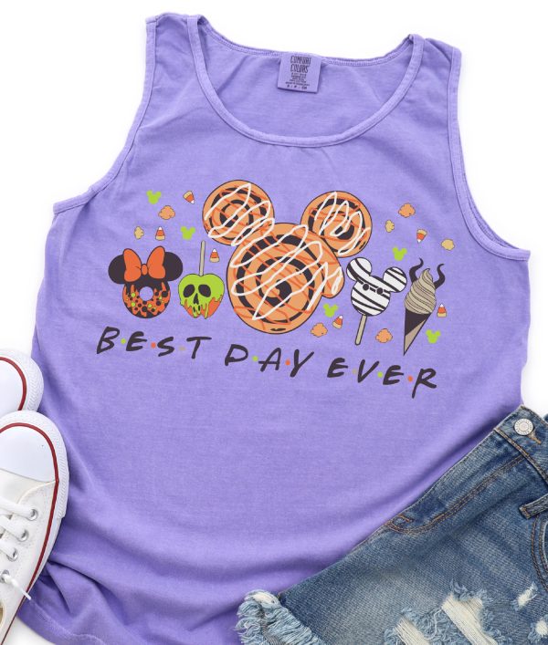 Best Day Ever Halloween Snacks Tank Top