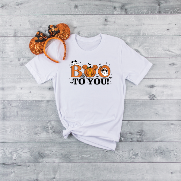 Boo To You Mickey Halloween Shirt