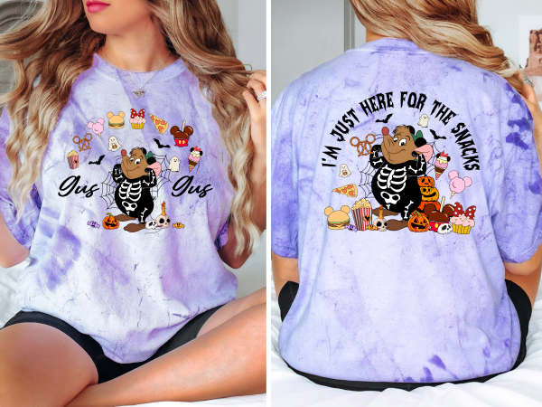 Gus I'm Just Here For The Snacks Halloween Shirt