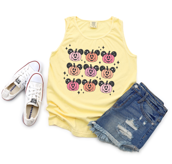 Mickey Pumpkins Tank Top