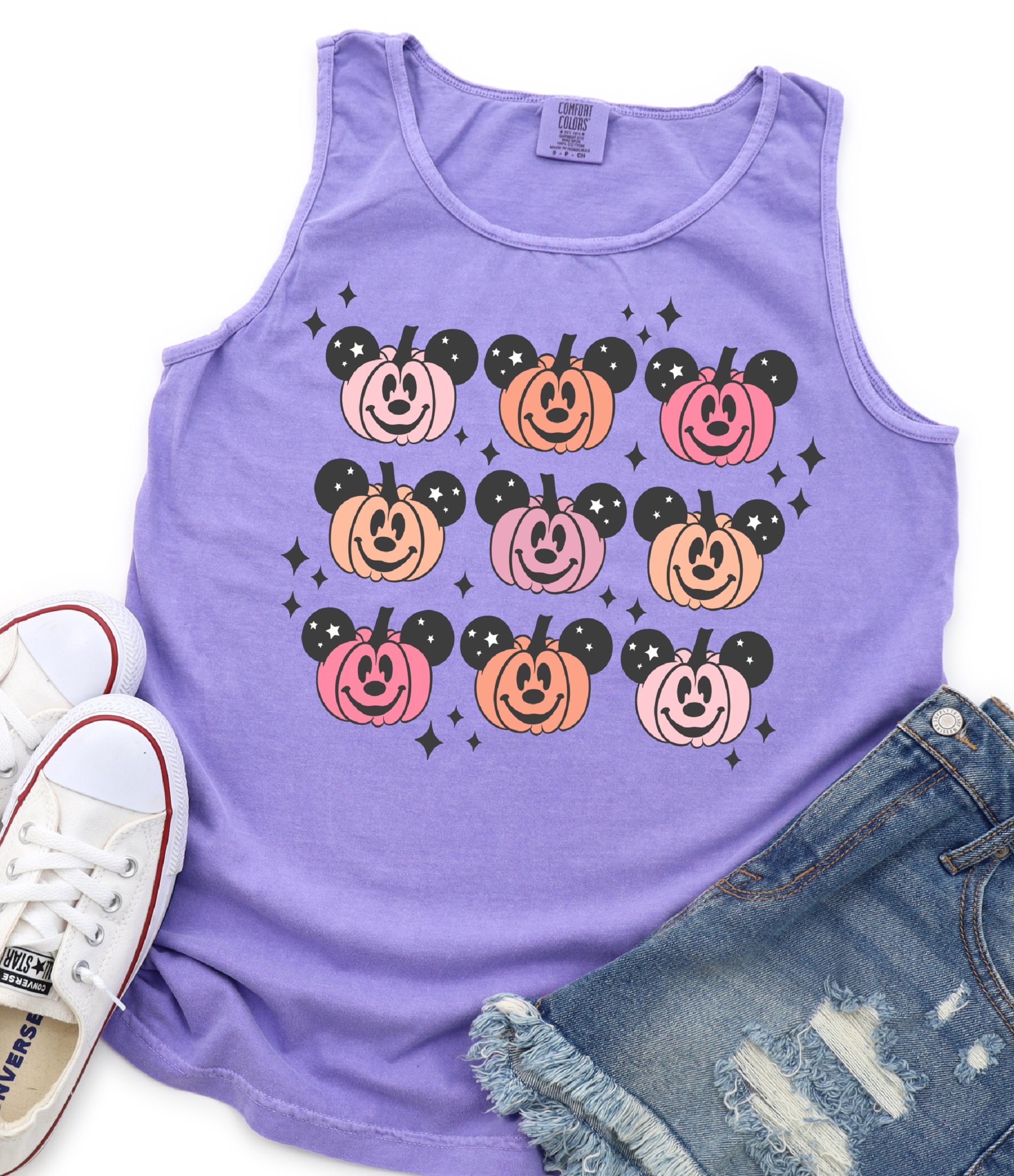 Mickey Pumpkins Tank Top