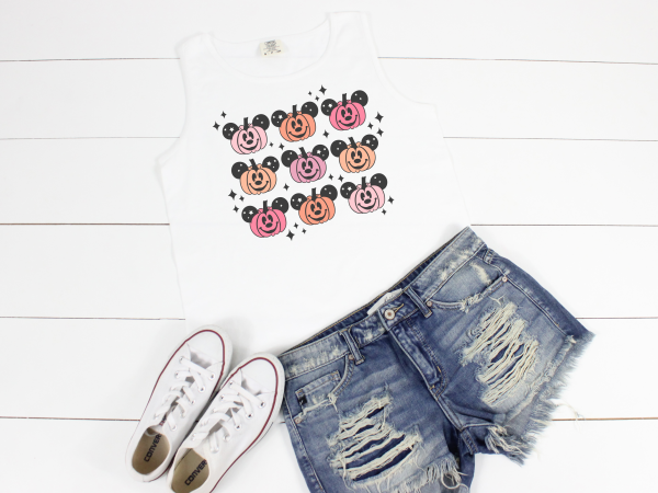 Mickey Pumpkins Tank Top