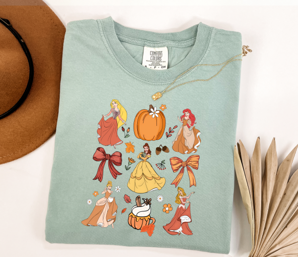 Disney Princess Coquette Fall Shirt