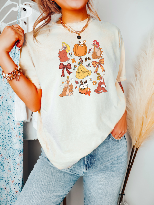 Disney Princess Coquette Fall Shirt