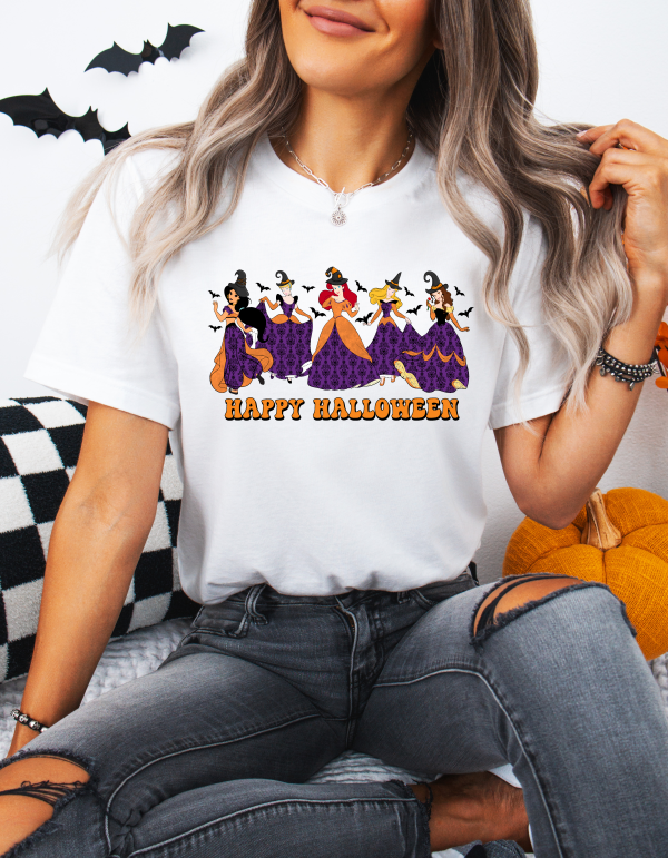 Disney Princess Happy Halloween Shirt