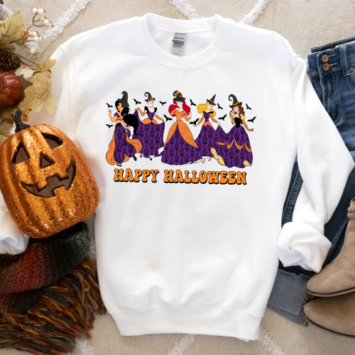 Disney Princess Happy Halloween Sweatshirt