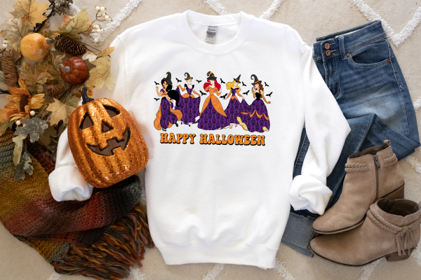 Disney Princess Happy Halloween Sweatshirt