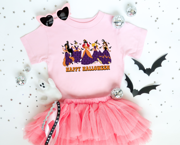 Disney Princess Happy Halloween Shirt