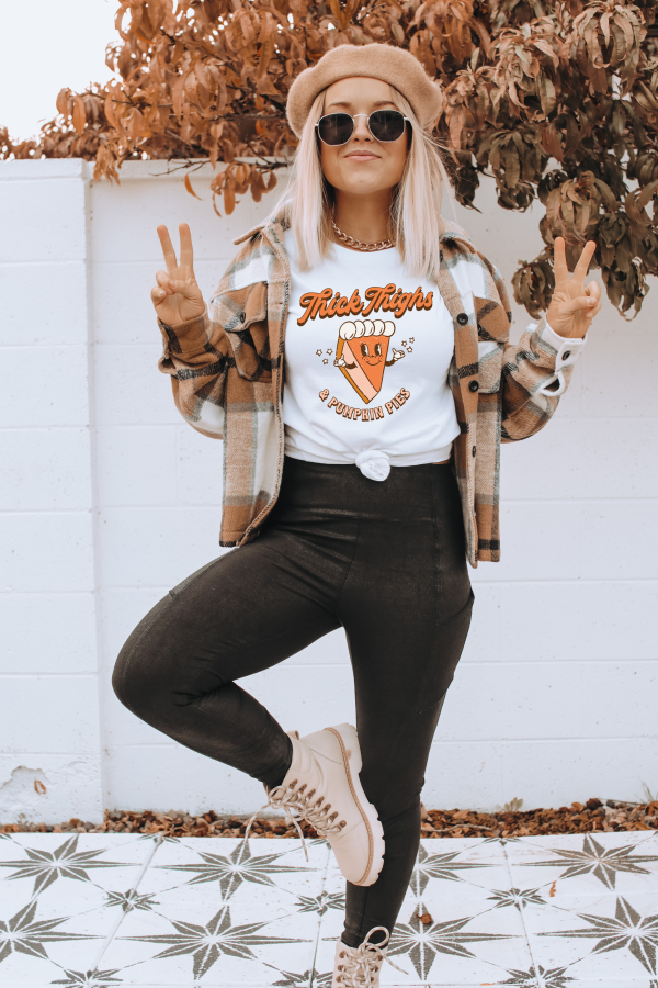 Thick Thighs & Pumpkin Pies Shirt